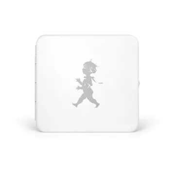 Solstickan sleutelkastje 16x17 cm - Wit - Solstickan Design