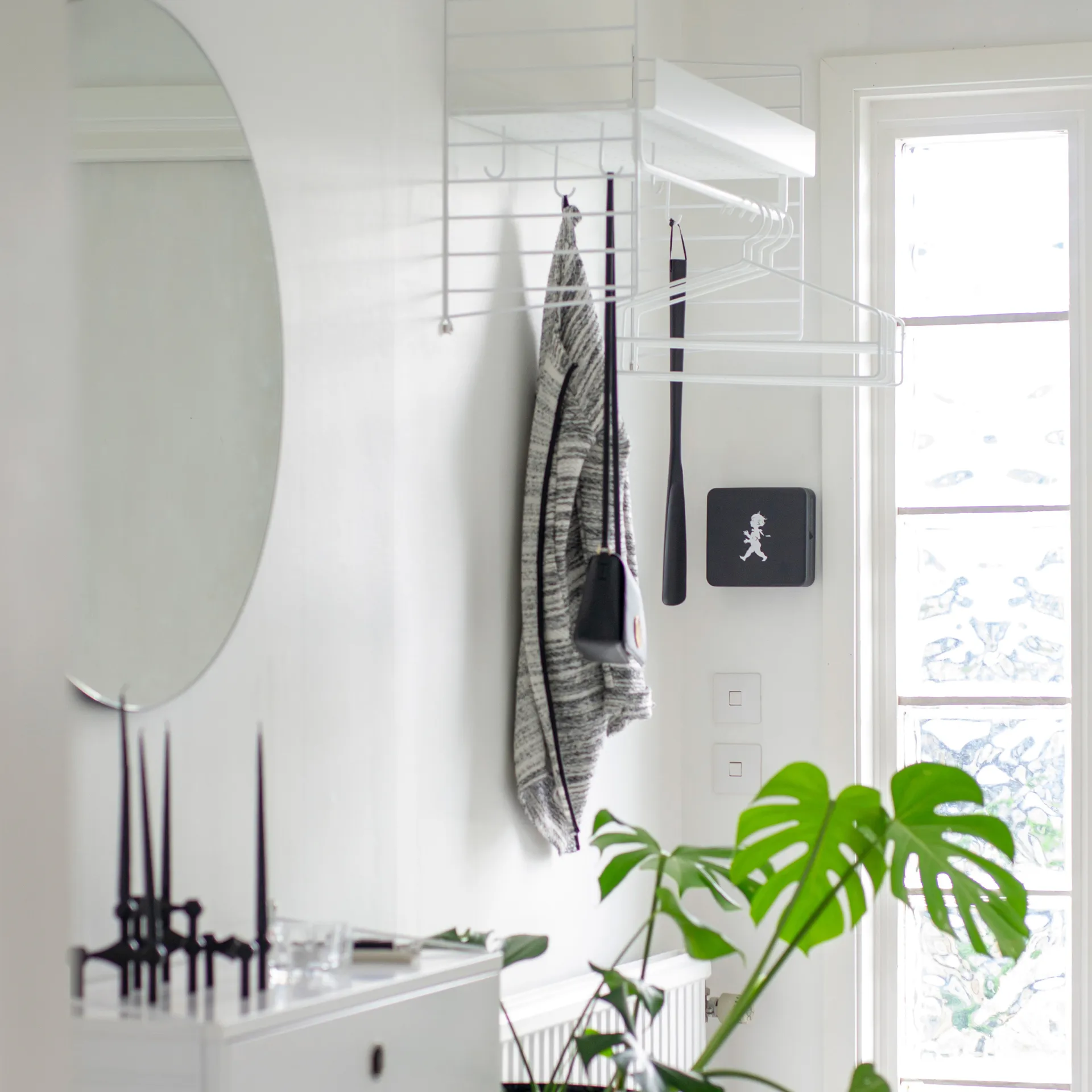 Solstickan sleutelkastje 16x17 cm, Zwart Solstickan Design