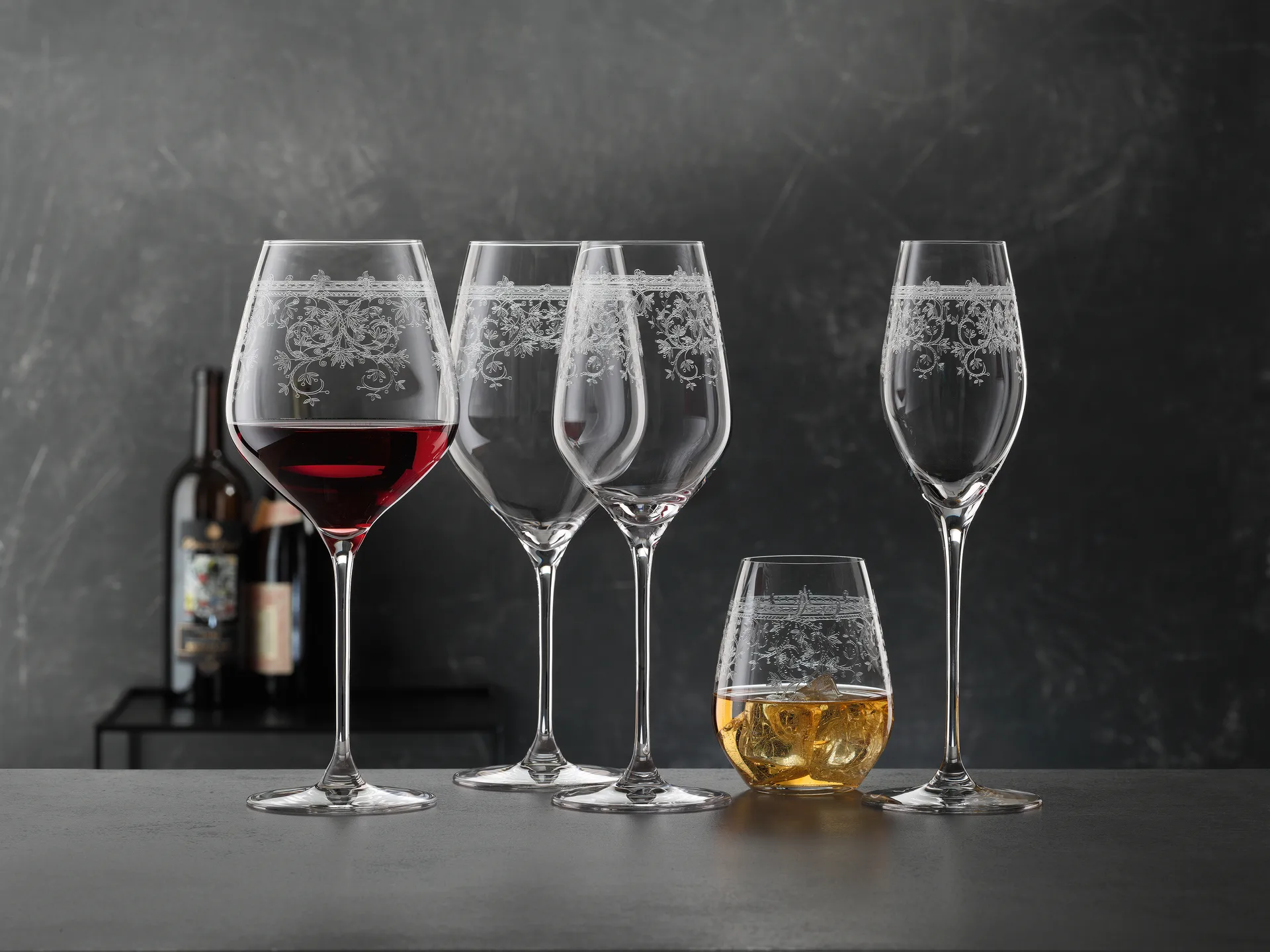 Arabesque Bordeaux rodewijnglas 81 cl 2-pack, Transparant Spiegelau