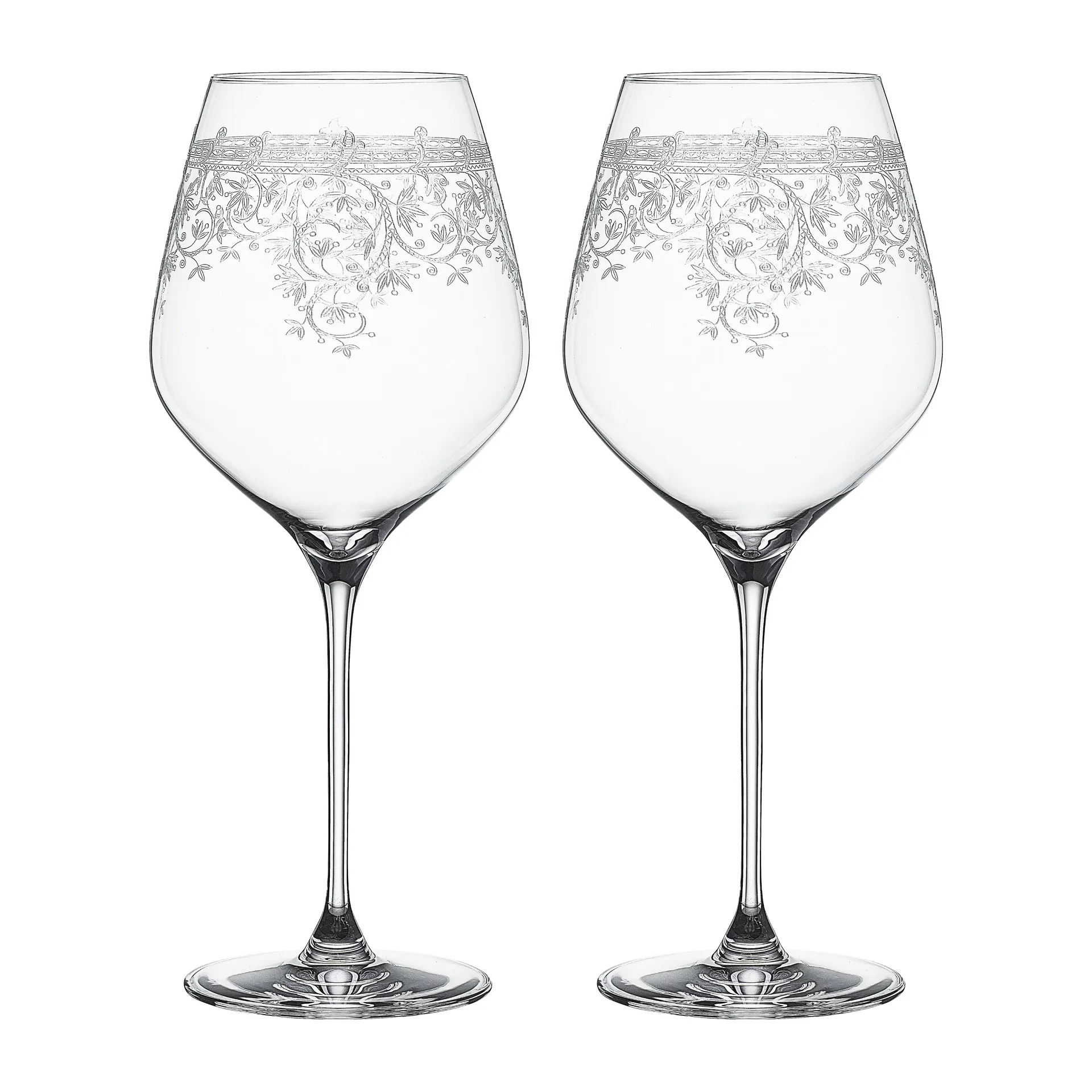 Arabesque Burgundy rodewijnglas 84 cl 2-pack, Transparant Spiegelau