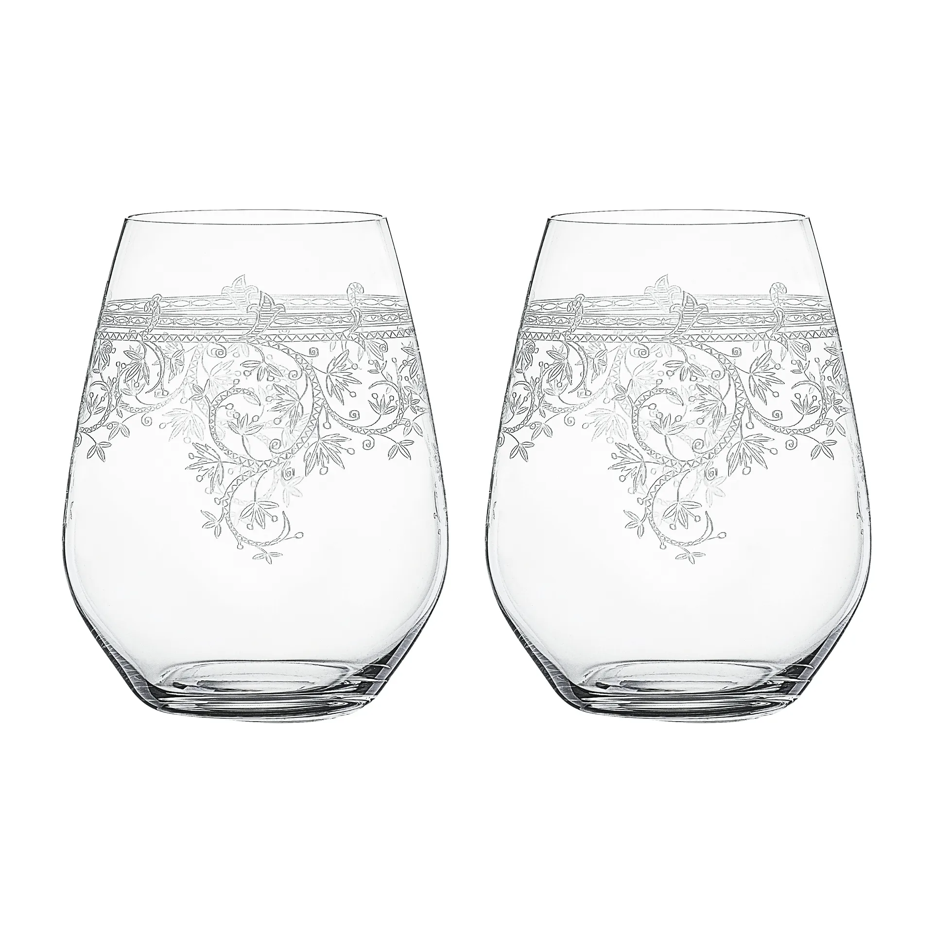 Arabesque tumblerglas 46 cl 2-pack, Transparant Spiegelau