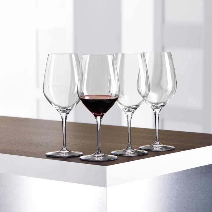 Authentis Bordeaux glas 65 cl, 4 stuks - transparant - Spiegelau