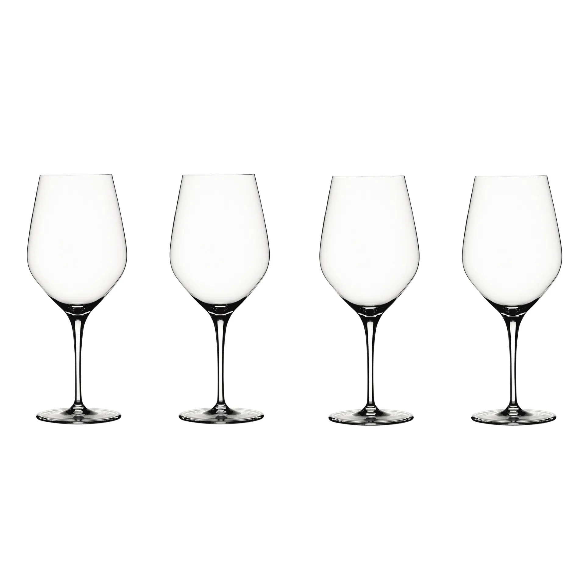 Authentis Bordeaux glas 65 cl, 4 stuks, transparant Spiegelau