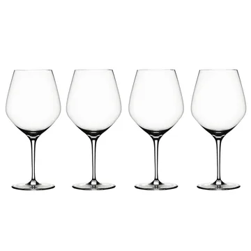 Authentis Burgundy glas 75 cl, 4 stuks - transparant - Spiegelau