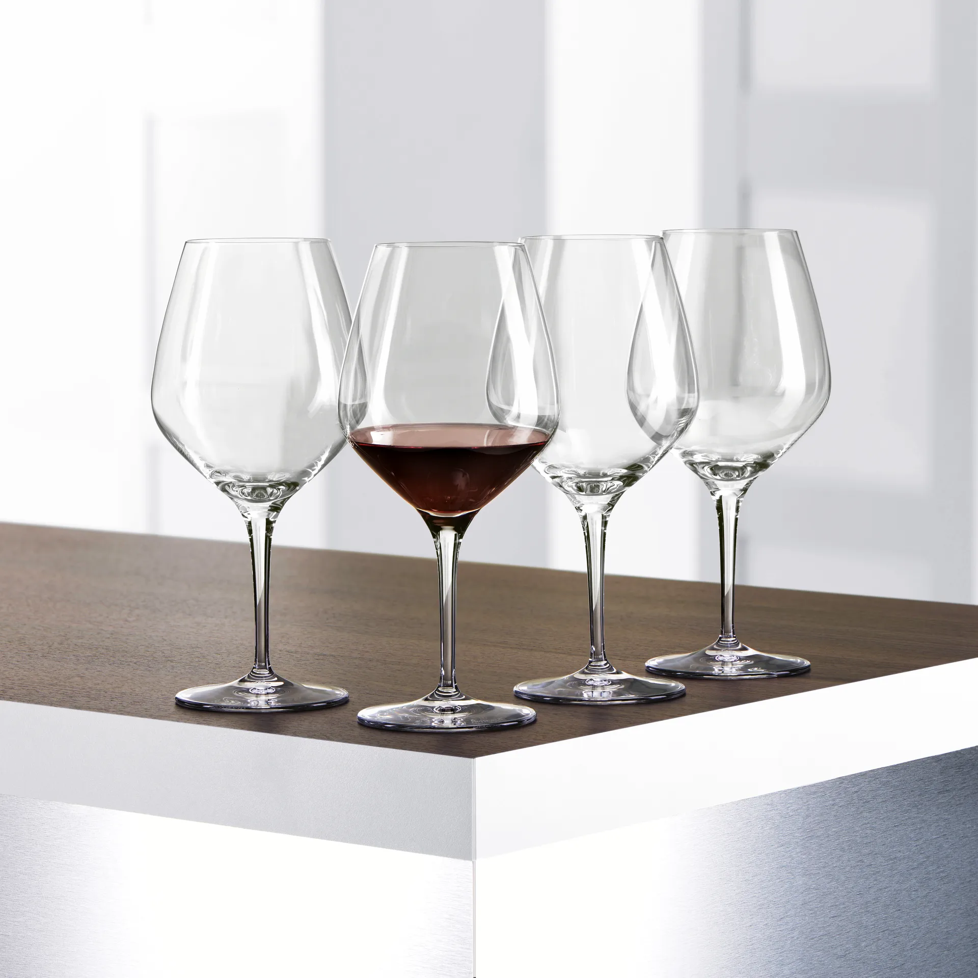 Authentis Burgundy glas 75 cl, 4 stuks, transparant Spiegelau