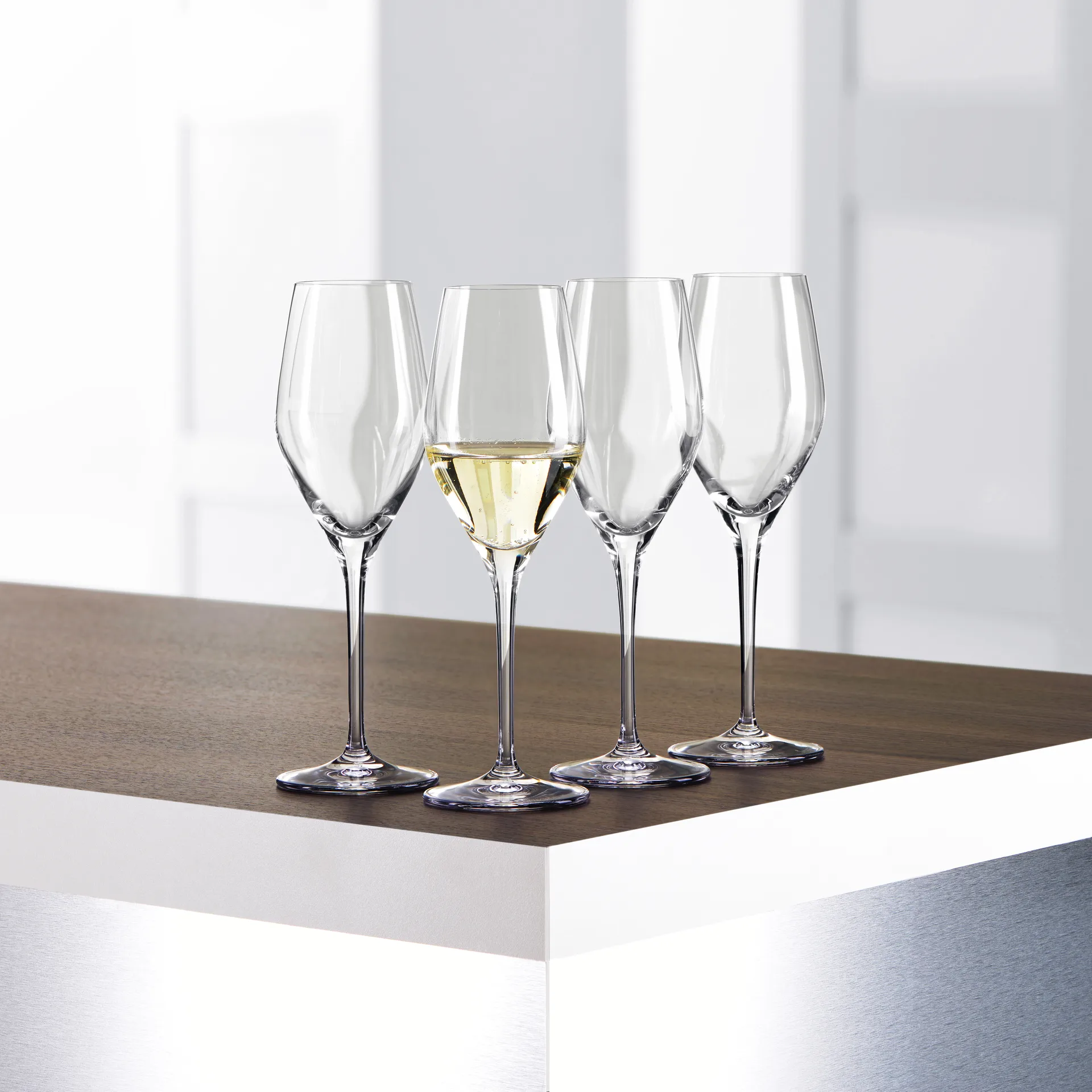 Authentis champagneglas 27 cl, 4 stuks, transparant Spiegelau