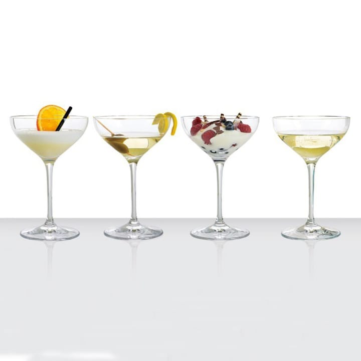Authentis Dessert-champagnecoupe. 4 stuks, transparant Spiegelau