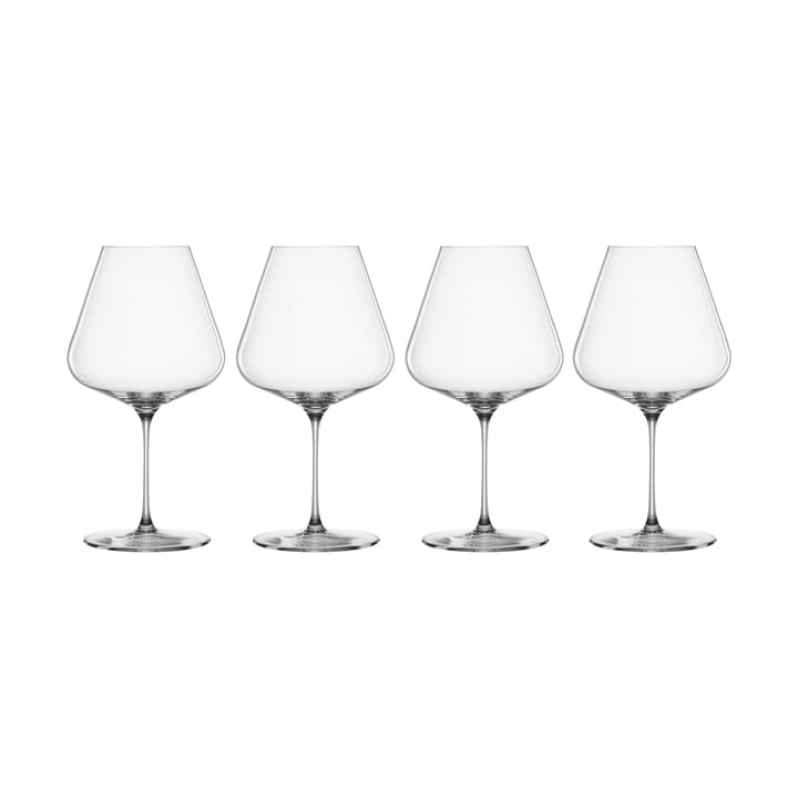 Definition Burgundy rodewijnglas 96 cl 4-pack - Helder - Spiegelau