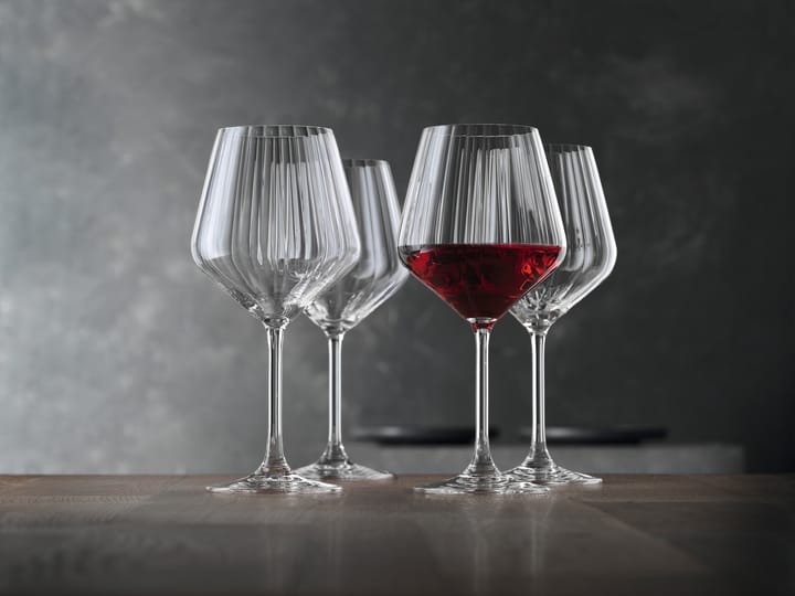 LifeStyle Burgundy rodewijnglas 64 cl 4-pack, Helder Spiegelau