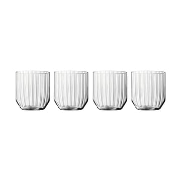 Linear whiskeytumbler 34,5 cl glas 4-pack - Helder - Spiegelau