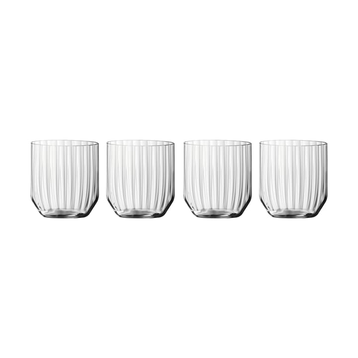 Linear whiskeytumbler 34,5 cl glas 4-pack - Helder - Spiegelau
