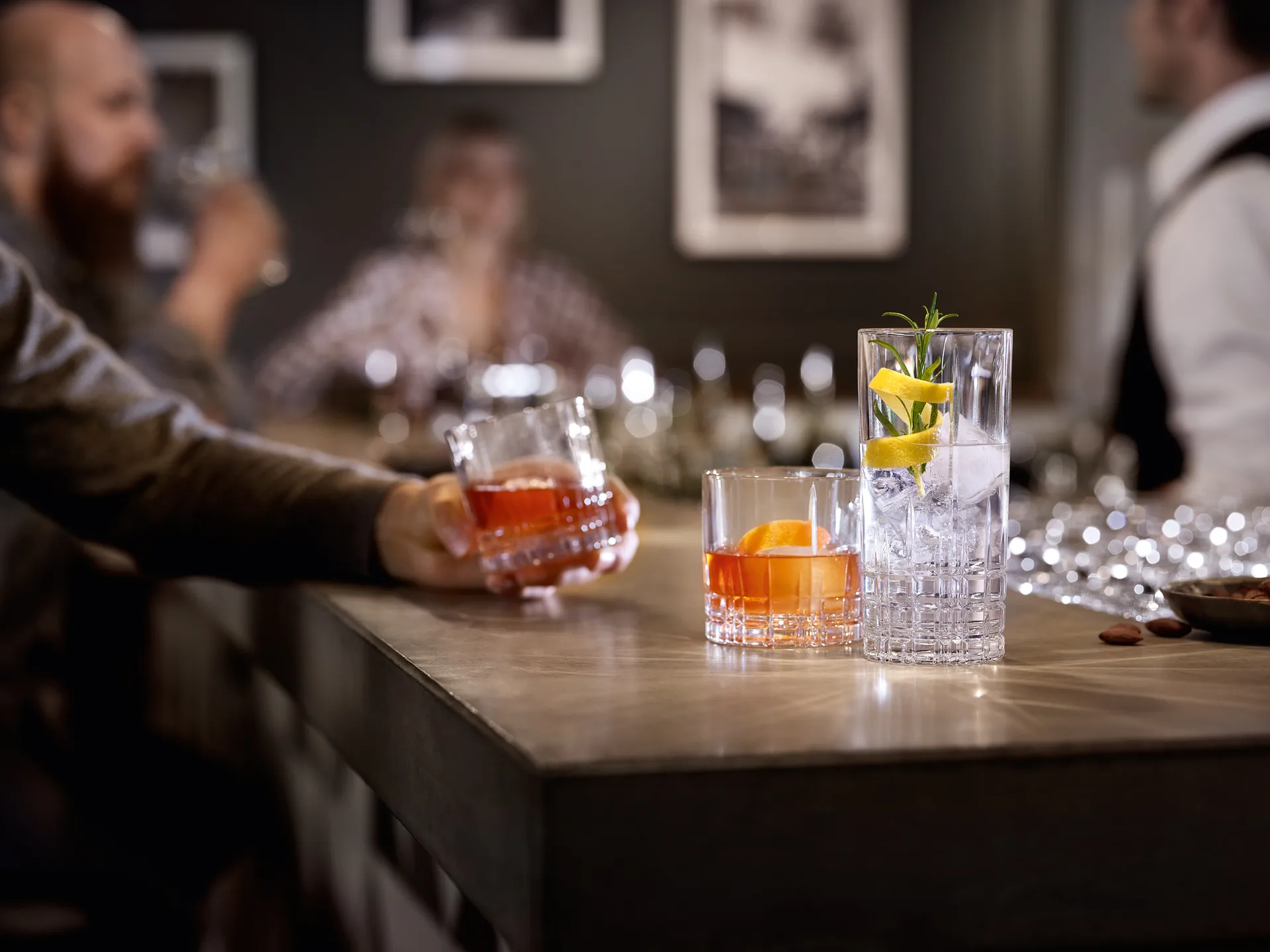 Perfect Serve longdrinkglas 35 cl, 4 stuks, transparant Spiegelau