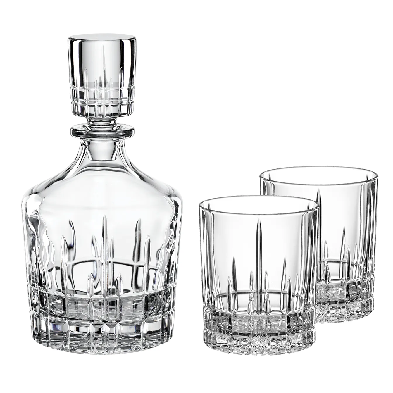 Perfect Serve whiskeyset 3-delig, Helder Spiegelau