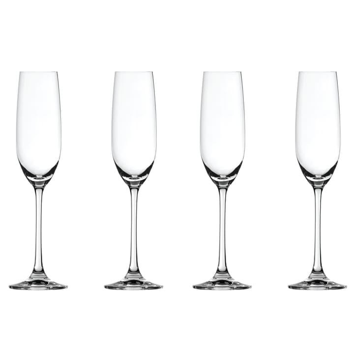 Salute champagneglas 21 cl, 4 stuks - transparant - Spiegelau