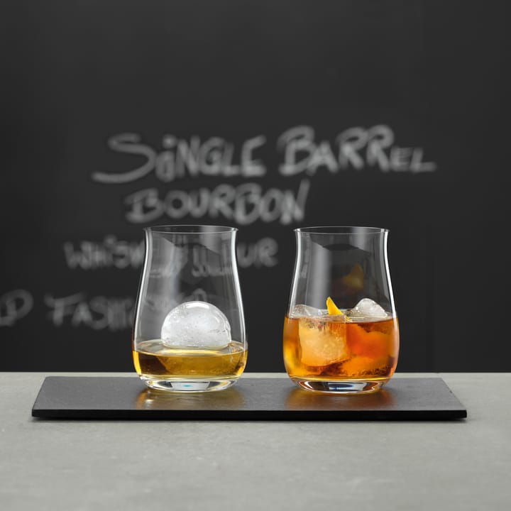 Single Barrel bourbonglas, 2 stuks, transparant Spiegelau