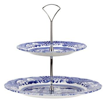 Blue Italian 2-laagse etagère - 2-laags - Spode