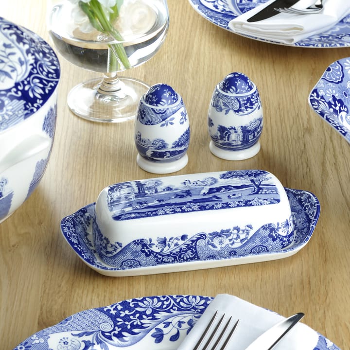Blue Italian botervloot, 20 x 10 cm Spode