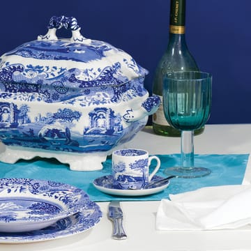 Blue Italian koffiekopje met schotel - 9 cl - Spode