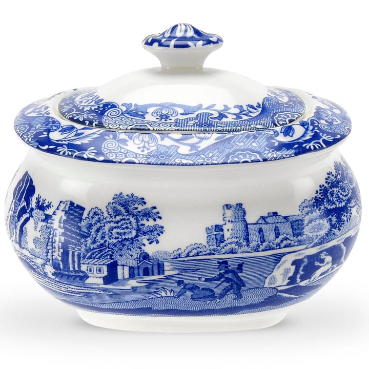 Blue Italian suikerpot met deksel - 25 cl - Spode