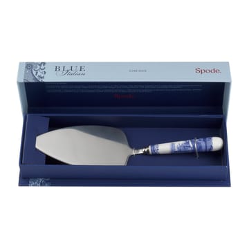 Blue Italian taartschep 25 cm - Keramiek-roestvij staal - Spode