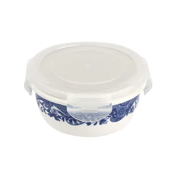 Blue Italian voorraadpot met deksel - 15 cm - Spode