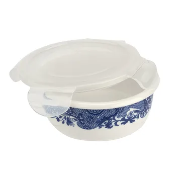 Blue Italian voorraadpot met deksel - 15 cm - Spode