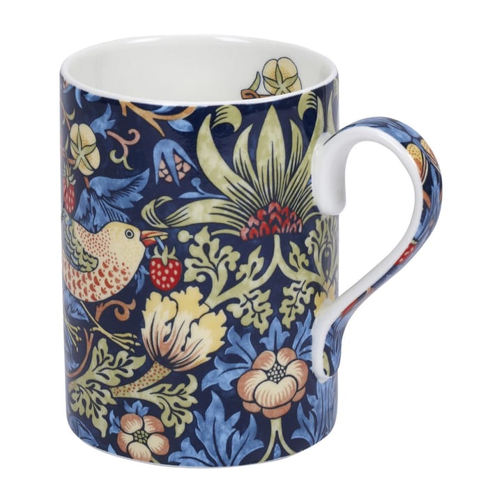 Strawberry Thief mok 35 cl, Indigo-mineral Spode