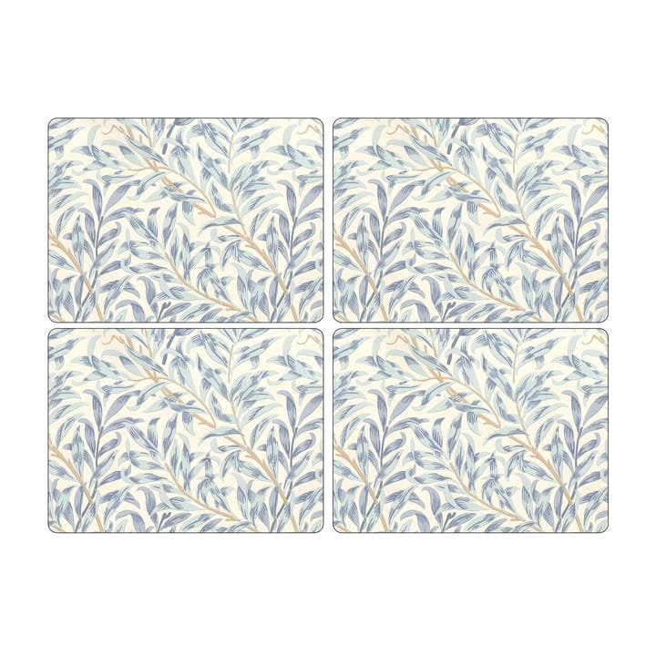 Willow Bough placemat 30x40 cm 4-pack - Blauw - Spode