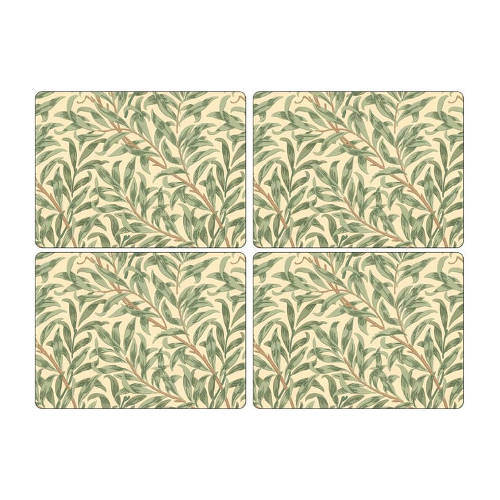 Willow Bough placemat 30x40 cm 4-pack - Groen - Spode