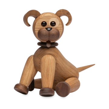 Buddy Hond decoratie 20,5 cm - Eik - Spring Copenhagen