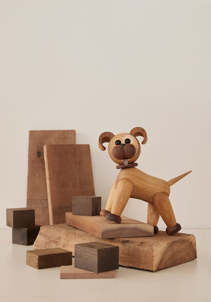 Buddy Hond decoratie 20,5 cm, Eik Spring Copenhagen