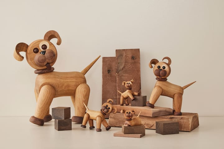 Buddy Hond decoratie 20,5 cm, Eik Spring Copenhagen