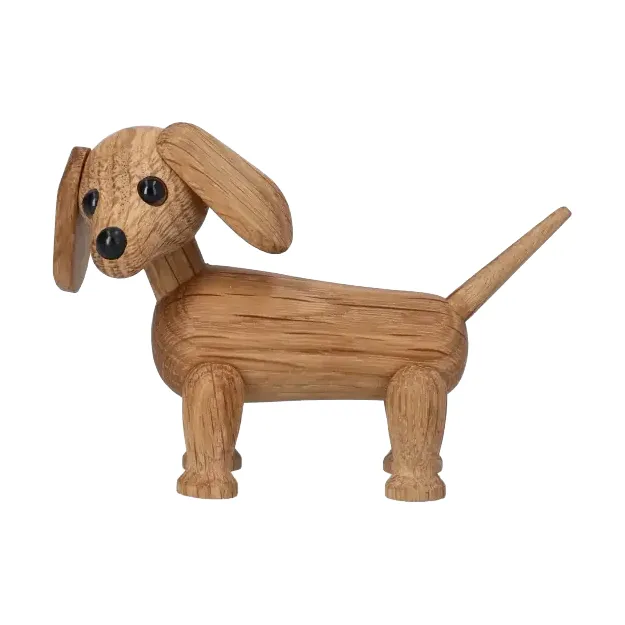 Chico hondfiguur, Beige, 10,5x4,8x6,8 cm Spring Copenhagen