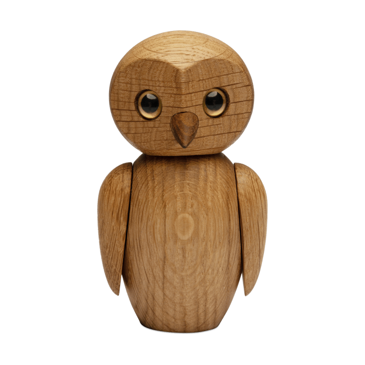 Clever uil decoratie 10 cm - Eik - Spring Copenhagen
