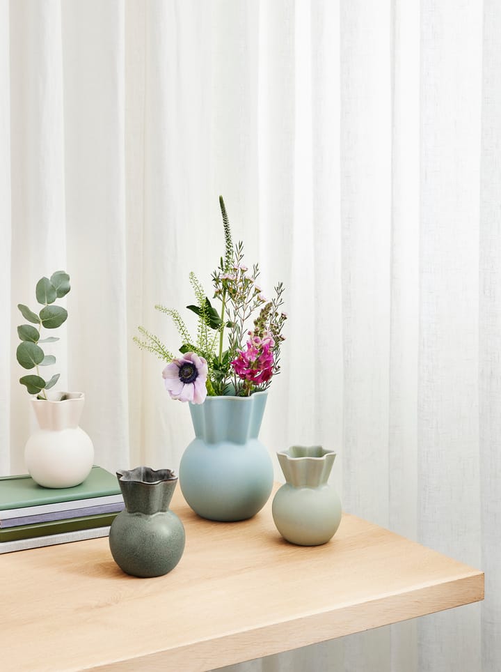 Eva Stæhr-Nielsen vaas 14 cm, Lichtgroen Spring Copenhagen
