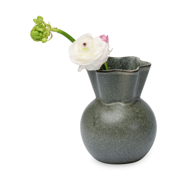 Eva Stæhr-Nielsen vaas 14 cm, Mosgroen Spring Copenhagen
