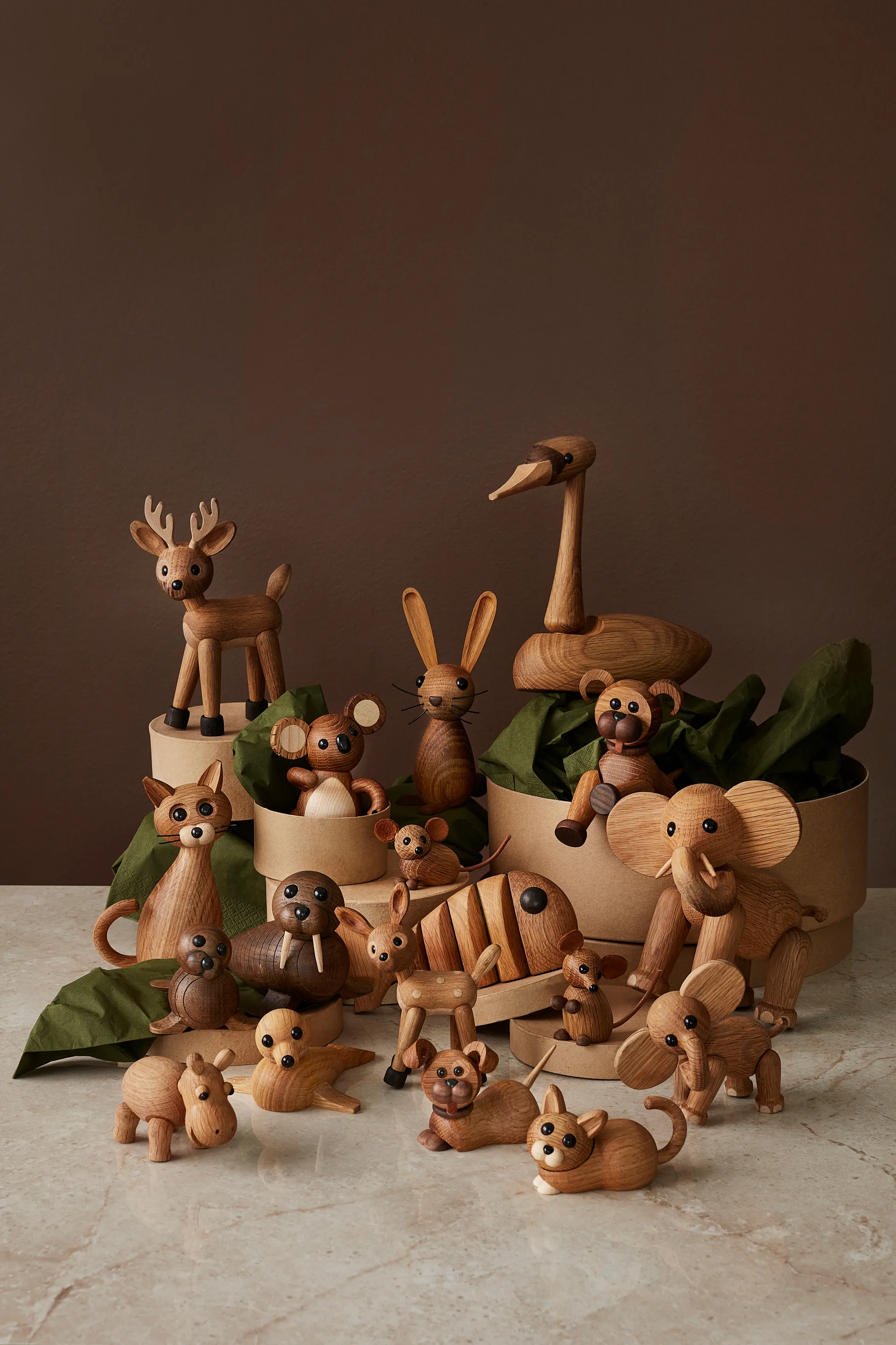 Flora nijlpaard decoratie, Eik-esdoorn Spring Copenhagen