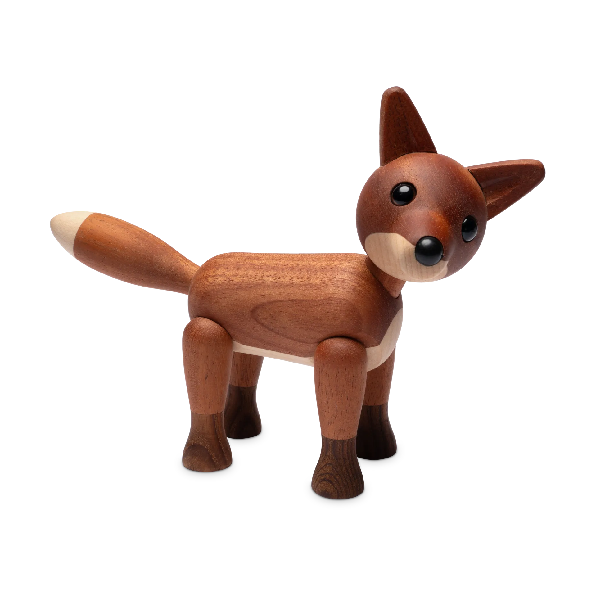 Foxy vos decoratie 12 cm, Mahonie Spring Copenhagen
