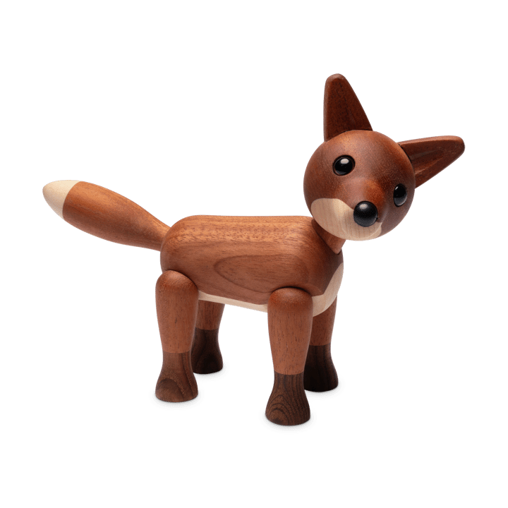 Foxy vos decoratie 12 cm - Mahonie - Spring Copenhagen
