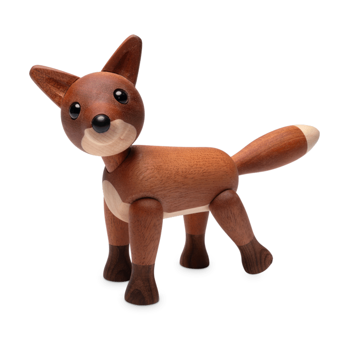 Foxy vos decoratie 12 cm, Mahonie Spring Copenhagen