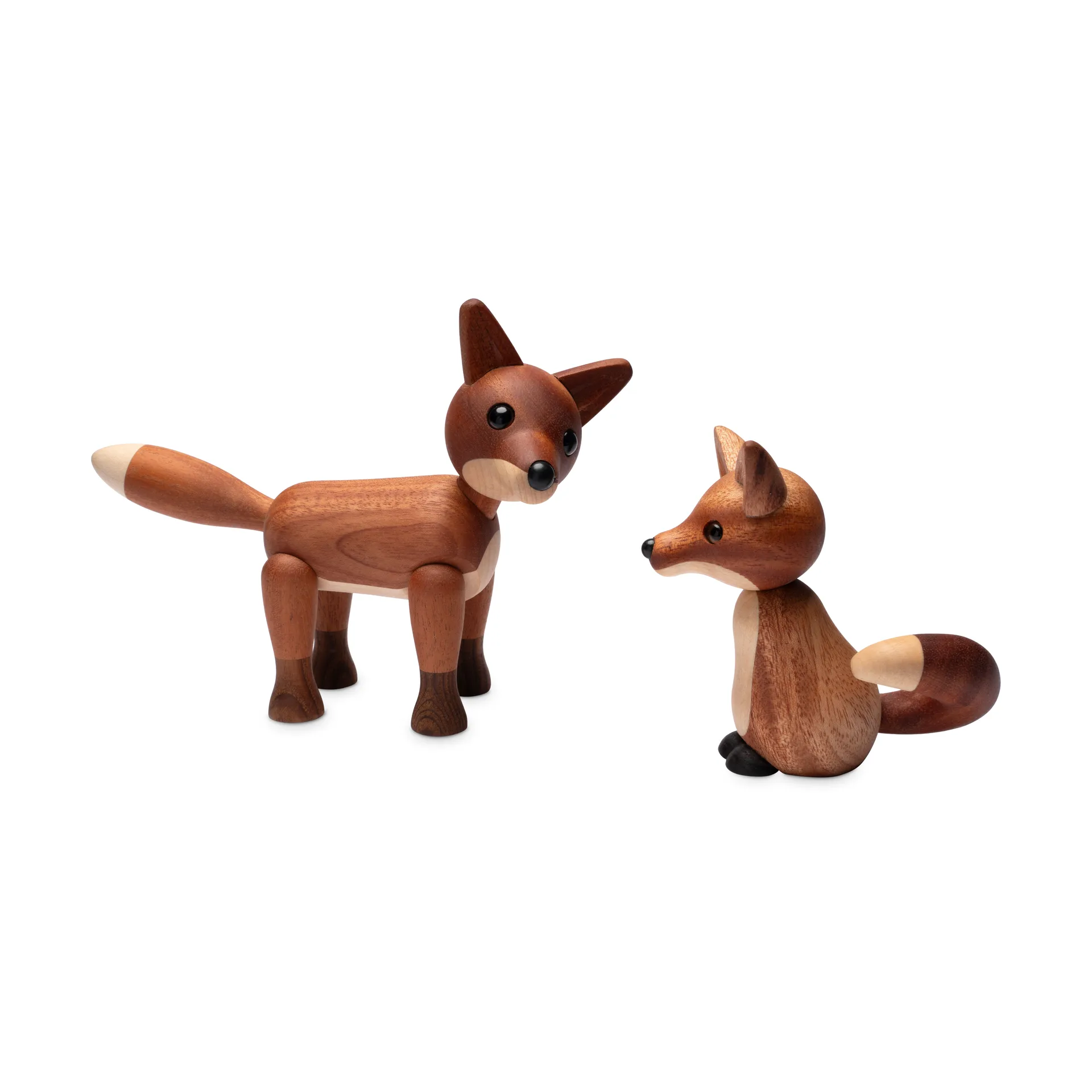 Foxy vos decoratie 12 cm, Mahonie Spring Copenhagen