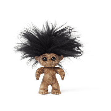 Good Luck Troll  9 cm - Eikenhout - Spring Copenhagen