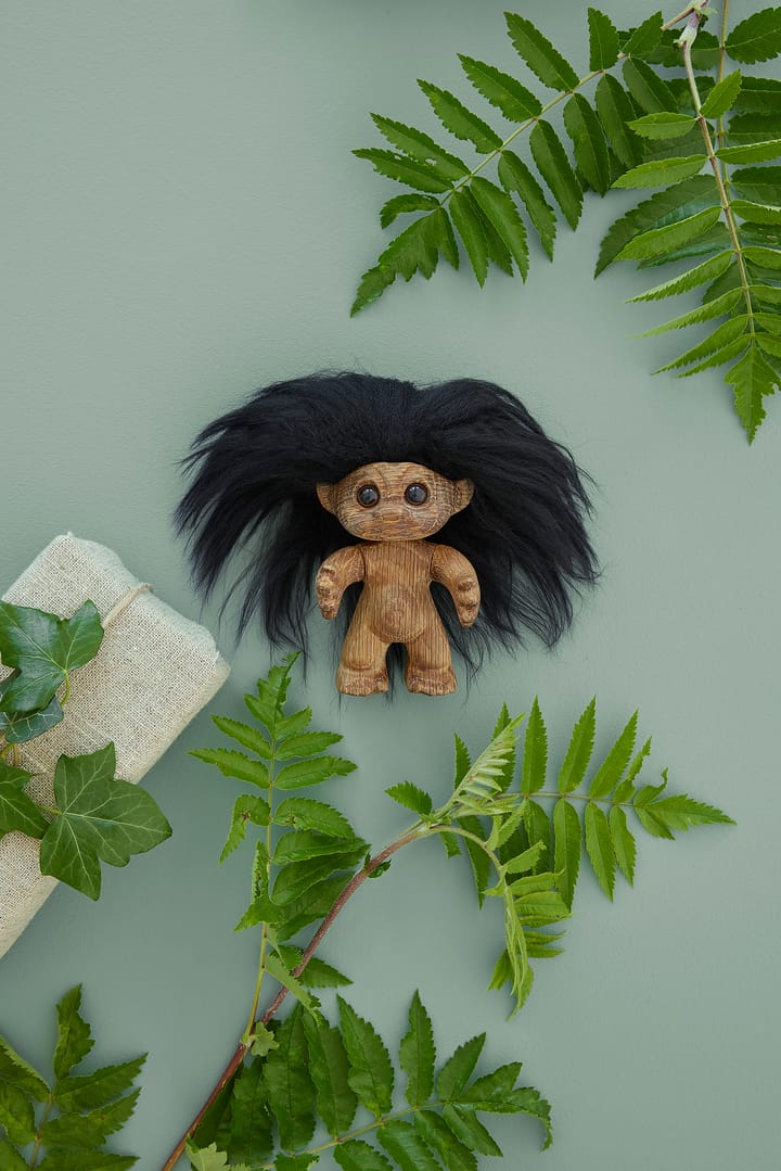 Good Luck Troll  9 cm, Eikenhout Spring Copenhagen