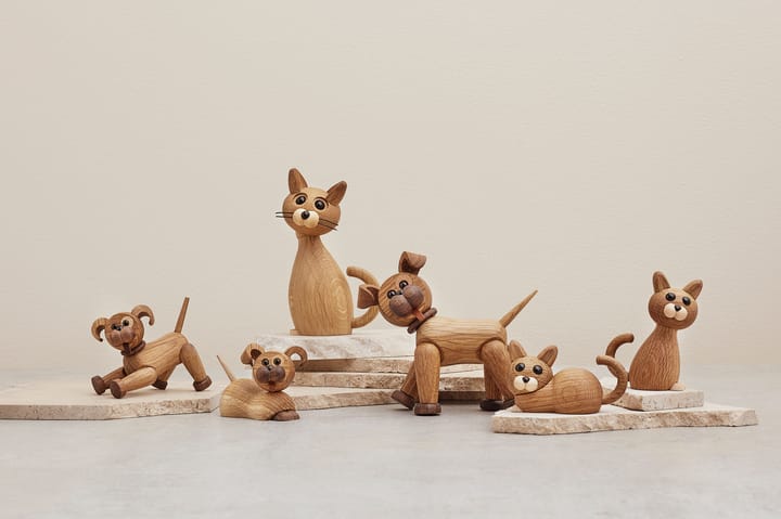 Happy decoratie hond, Eikenhout Spring Copenhagen