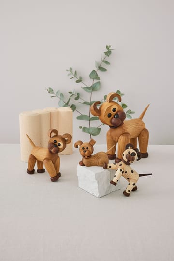 Joy hond decoratie 11 cm - Esdoorn - Spring Copenhagen