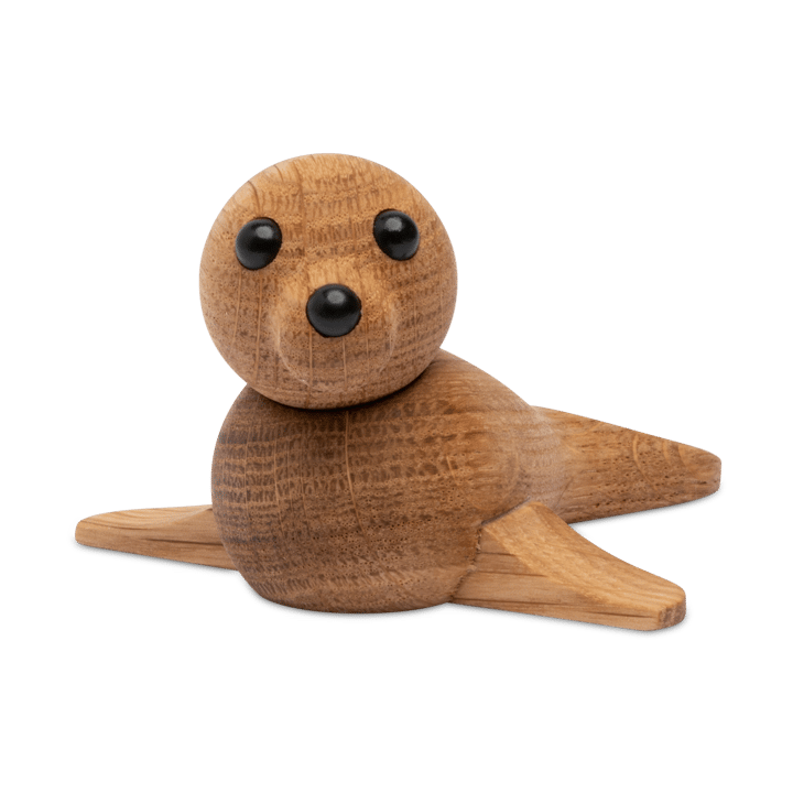 Mini Zeehond decoratie 9 cm - Eik - Spring Copenhagen