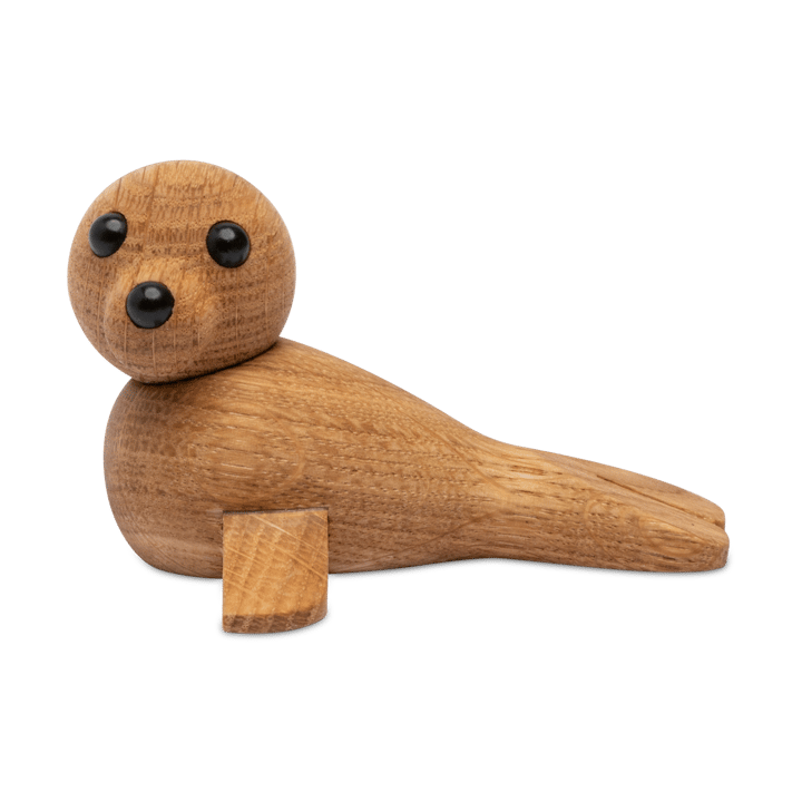 Mini Zeehond decoratie 9 cm - Eik - Spring Copenhagen