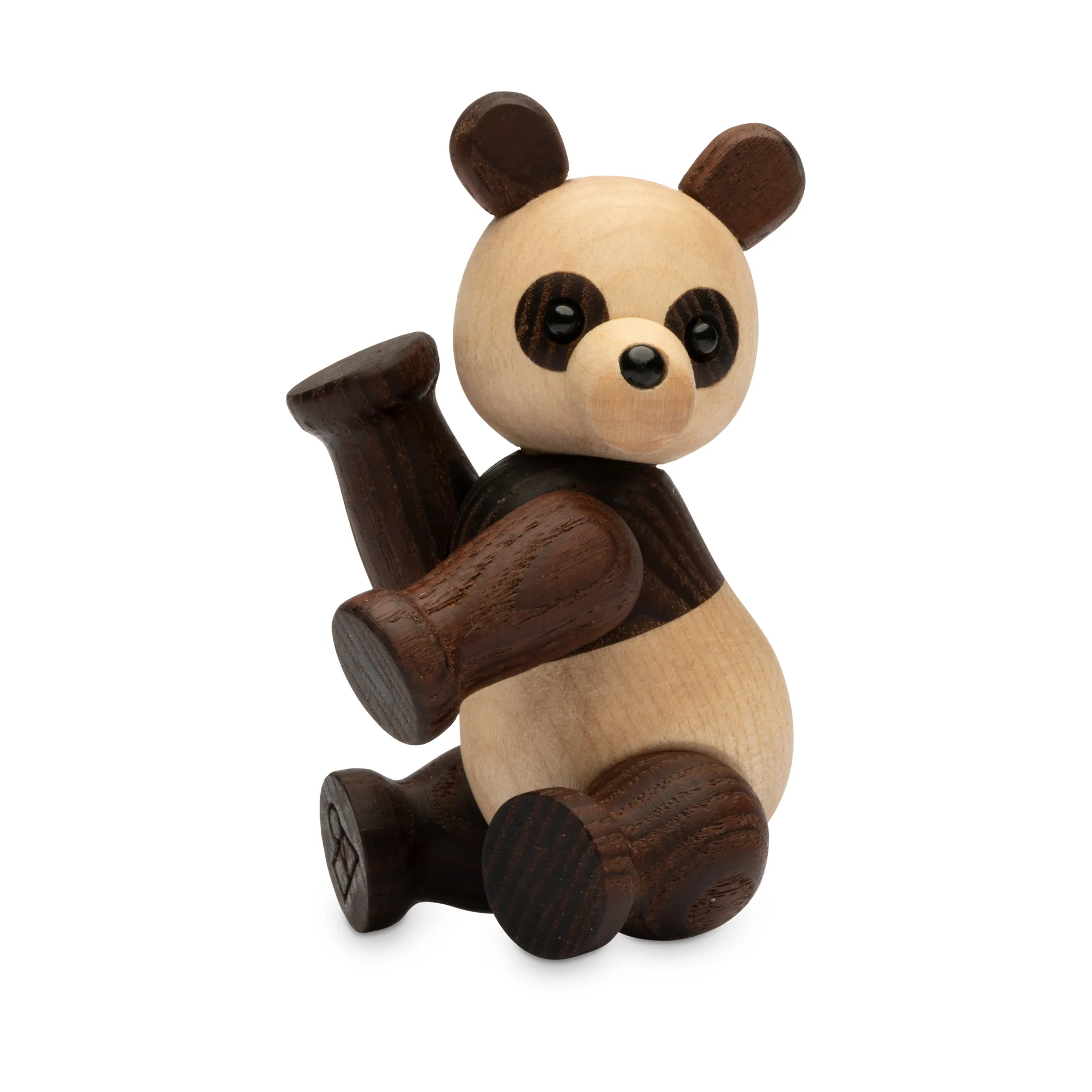 Pixi Panda decoratie Esdoorn 9 cm, Bruin Spring Copenhagen