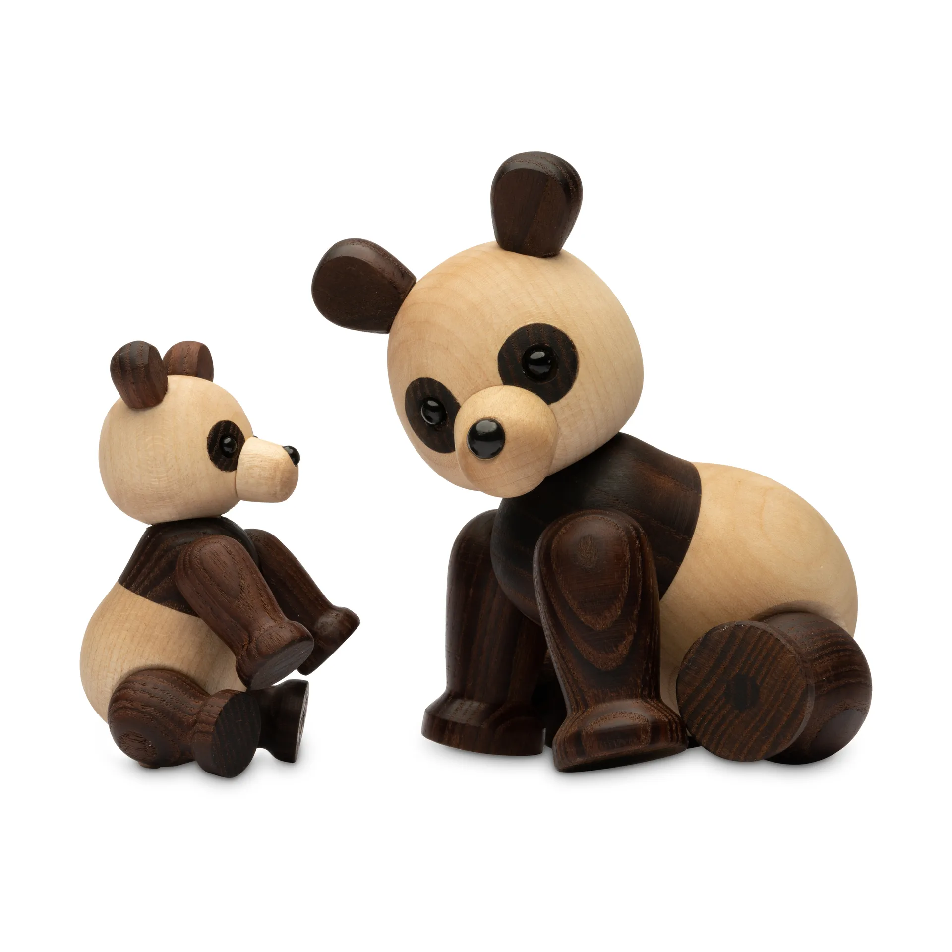 Pixi Panda decoratie Esdoorn 9 cm, Bruin Spring Copenhagen
