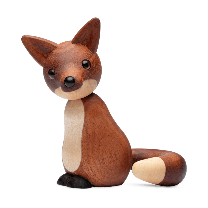 Roxy vos decoratie 10 cm - Mahonie - Spring Copenhagen